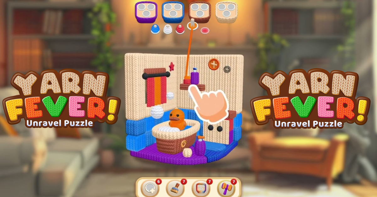 Yarn Fever! Unravel Puzzle